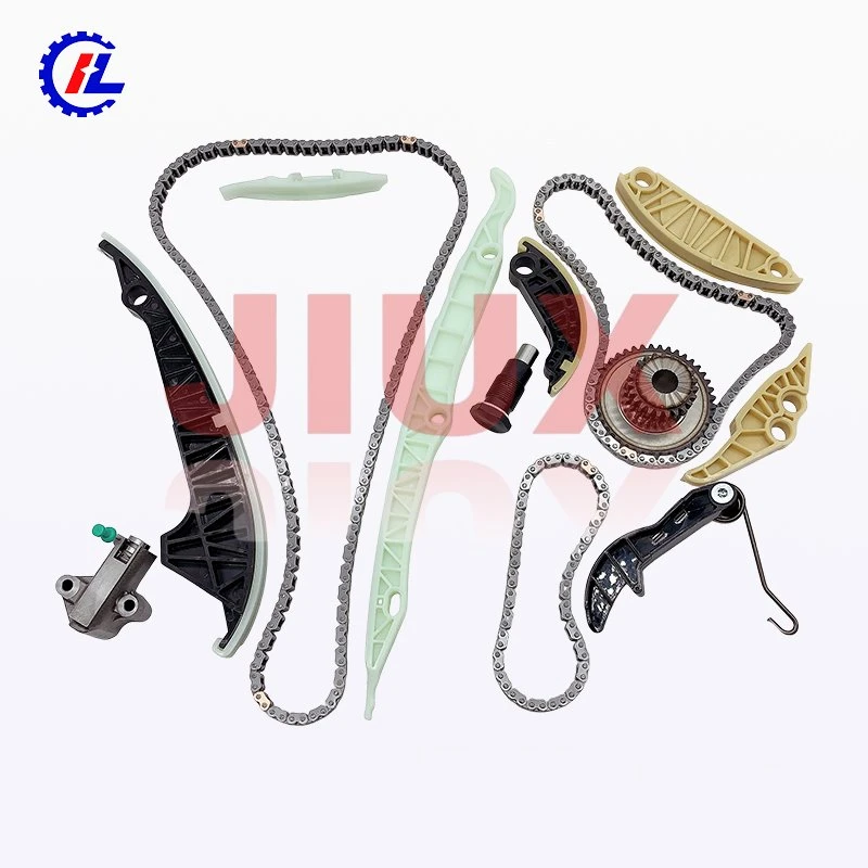 EA888 Kit de cadena de distribución del motor con reemplazo del riel guía del tensor de la cadena de distribución para Audi A4 A7 Q5 Q7 Volkswagen Tiguan Touareg 1.8T 2.0T 06K109158AD